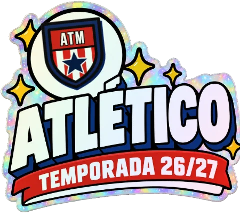 Sticker de equipo completo: Atlético de Madrid